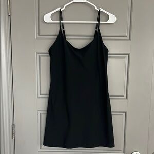 Abercrombie Black Mini Athletic Dress with built in shorts